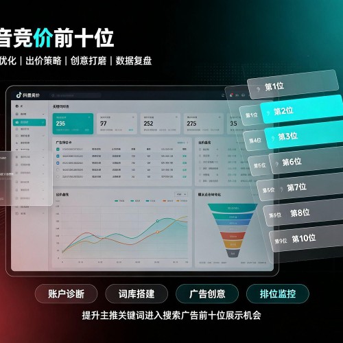 下陆抖音搜索竞价
